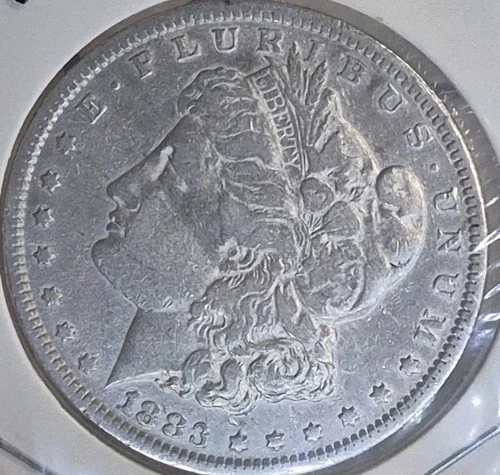 1883-P Morgan Silver Dollar NO RESERVE High Bid Wins My~Private~Collection #1934