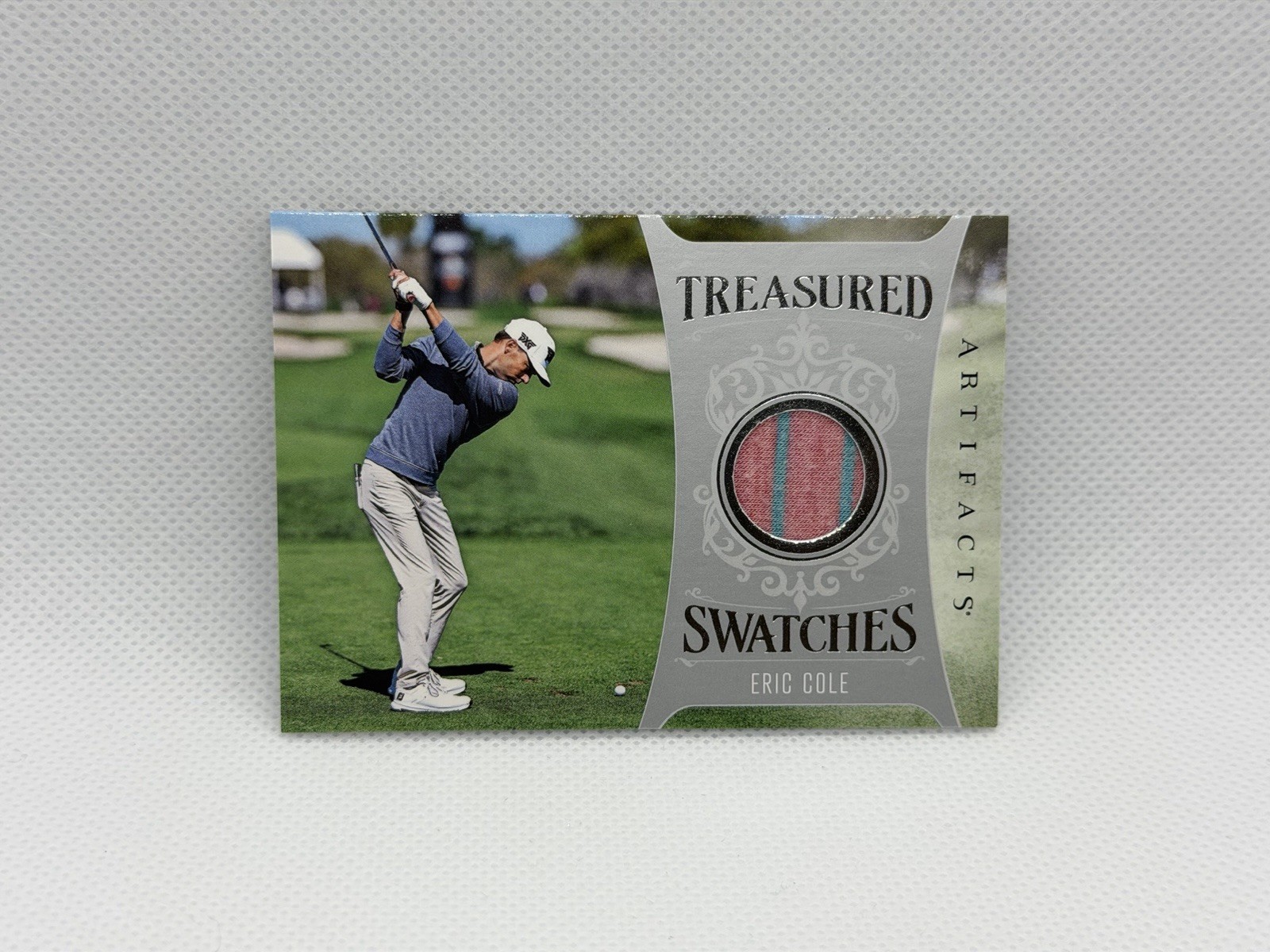 Eric Cole 2026 Upper Deck Artifacts Golf Treasured Swatches TS-EC Memorabilia 