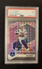 2021 Panini Mosaic Tom Brady #283 Purple Prizm 5/49 PSA 9 Mint Super Bowl MVPs