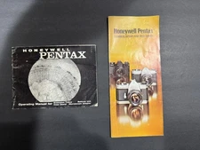 Honeywell Pentax Manual For Extension Tubes, Bellow Unit, Microscope & Brochure