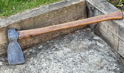 Vintage Marsden Brothers 2,9 Pfund Axt Holzhäcksler Garten altes Werkzeug