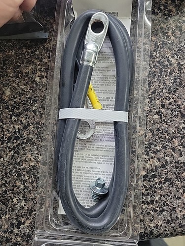 Super Start Side Terminal Battery Cable 2 Guage Cable 35 Inches Long - Picture 5 of 6