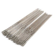 20PCS 1mm Diamond Coated Lapidary Drill Bits Solid Bits Needle For Jewelry Agate