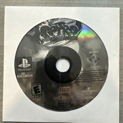 Spyro 2: Ripto's Rage (Sony PlayStation 1, 1999) Disc Only Cleaned