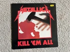 Vinyl 12" LP - Metallica - Kill 'Em All - First Press - Excellent Condition