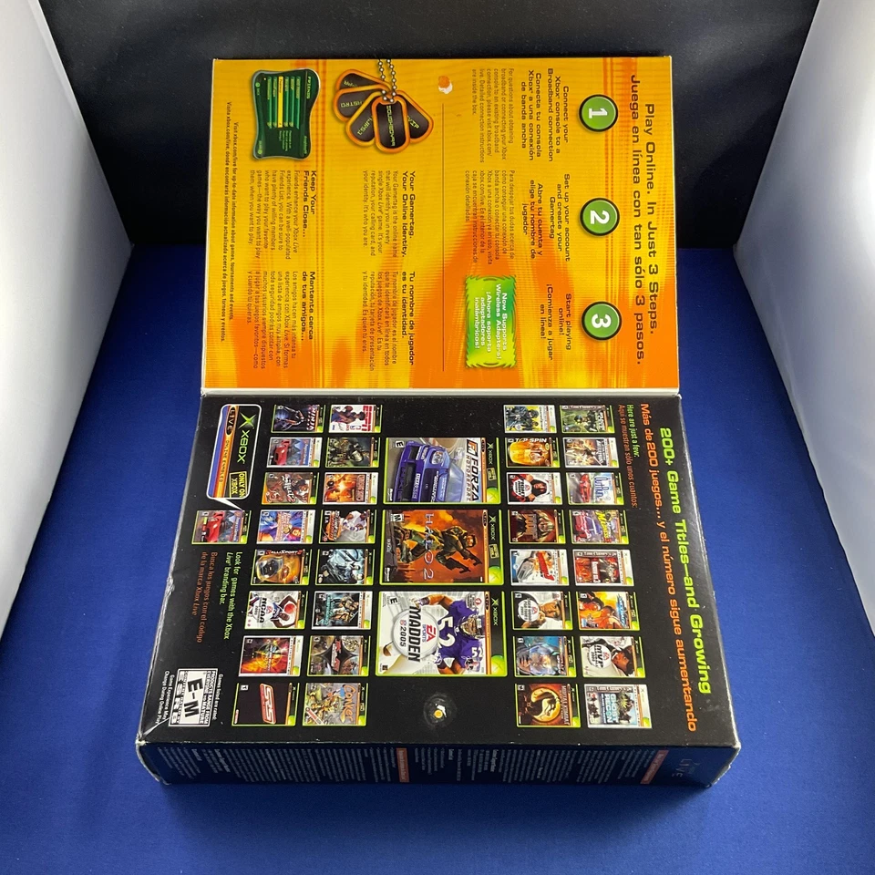 Original XBOX Live 12-Month Starter Kit Headset PGR2 Arcade SEALED from 2005! - Image 4 of 4