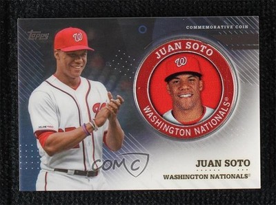 2020 Topps Topps Player Medallions Juan Soto #TPM-JS fm0