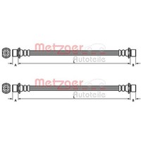 2X Metzger BremsschlÄUche Hinten Beidseitig Passend FÜR CitroËN C1 Peugeot 107