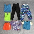 Mattel Ken Doll Clone Lot Clothing Fashion 1990s Vintage Shirts Sweatpants Tiki