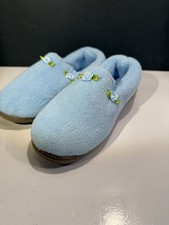 cozee corner women s Slippers 7W Baby Blue Color