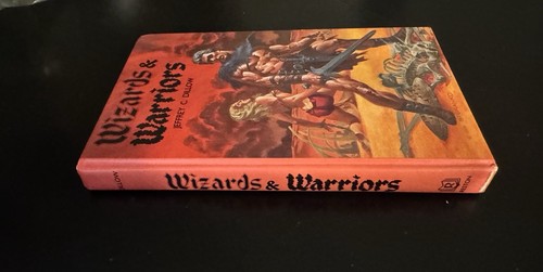 WIZARDS AND WARRIORS JEFFREY C DILLOW GAME BOOK - RARE FANTASY BOOK 1103 - Imagen 4 de 7