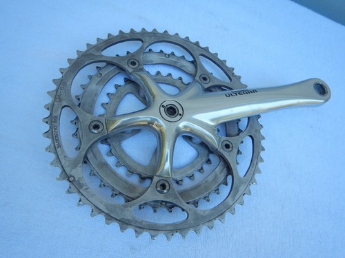 Shimano Ultegra FC-6503 6500 Triple Road Bike Cranks 172.5 Crankset 52/42/20 - Picture 2 of 5