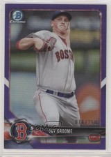 2018 Bowman Chrome Prospects Purple Refractor 16/250 Jay Groome #BCP212 nf0