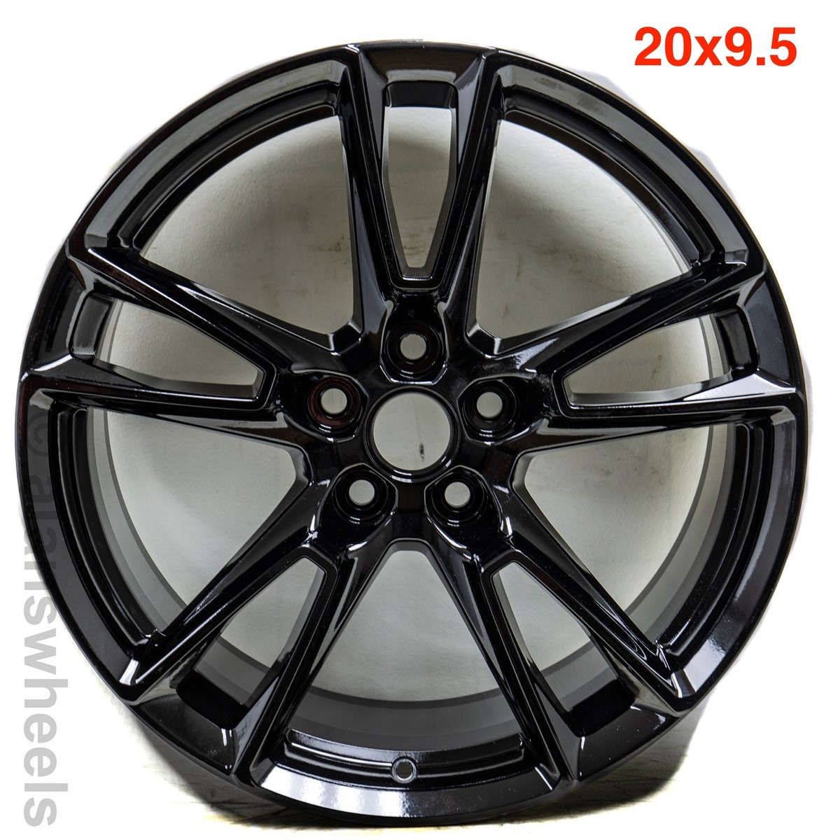 1 Chevy Camaro 20” Powder Coat Satin Black Factory OEM Wheel Rim