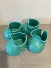 2- Pair Of Melissa  Doug Let's Explore Ranger Dog Green Hiking Boots Shoe