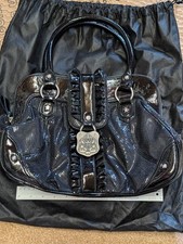 Julien Macdonald Black Vintage Handbag Shoulder Bag
