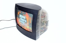 VINTAGE RCA CLEAR 13 SECURE VIEW CRT COLOR TELEVISION J13244CL PRISON TV