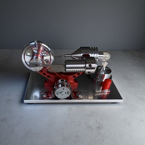 For Stirling Engine Microengine Steam Engine Hobby Generator Model EducationalaY - Picture 3 of 10