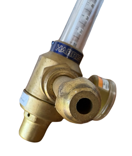 Regolatore misuratore di portata Harris Model 355-2 Argon (He) 355-2-Ar FUORI SCATOLA - Foto 9 di 10