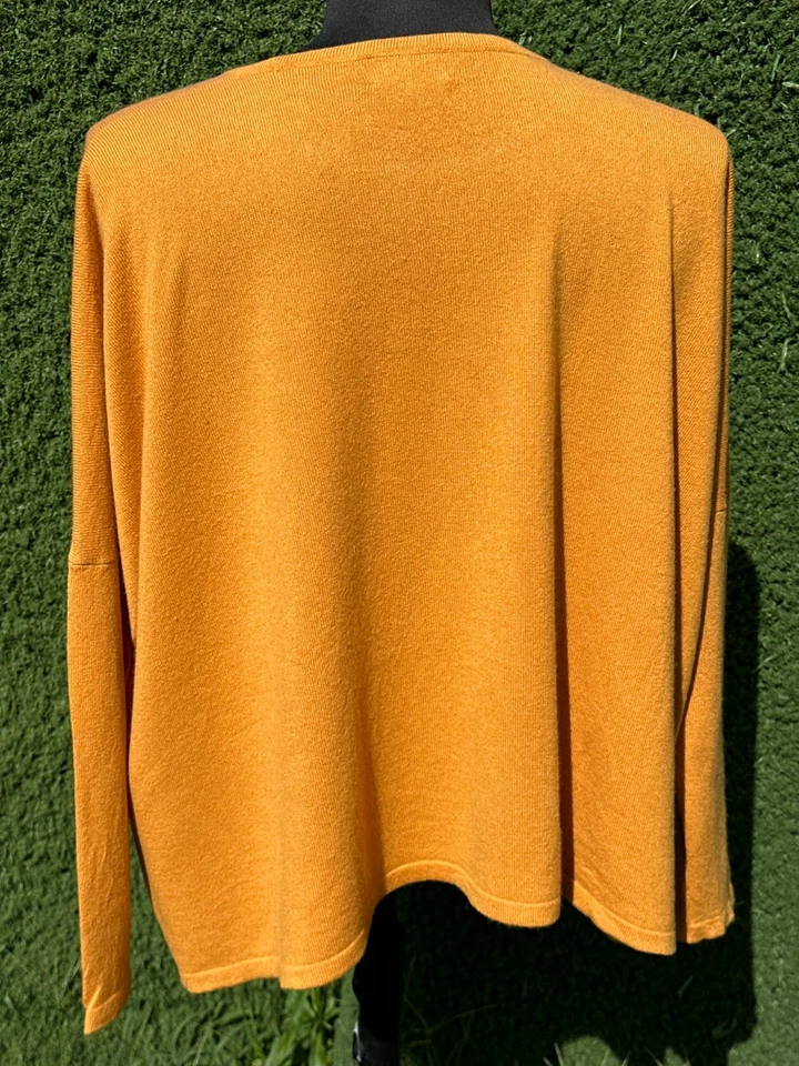 Suéter Pullover Raro Eskandar O/S Cachemira Pura Tejido a Mano Talla Única Foto 2 de 4