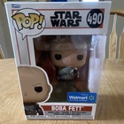 Funko Pop! Star Wars Boba Fett Bobble-Head Vinyl Figure #490 Walmart Exclusive