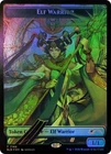 Elf Warrior Token #7168 Foil Their Magic is Limitless Secret Lair NM MTG