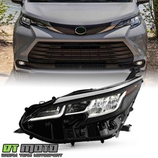 For 2021-2024 Toyota Sienna Le Xle Non-drl Led Headlight Headlight - Driver