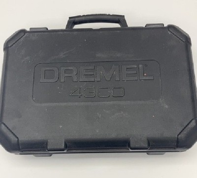 Dremel Model 4300 Hard Carry/Storage Case (Black) - Fits most Dremel models USED