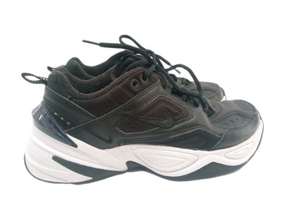 Nike Tekno Running Shoes Women's 8.5 Black Obsidian Low Top Athletic Sneakers 