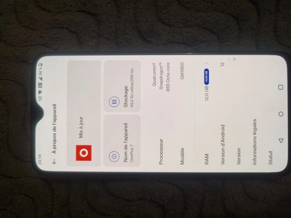 OnePlus 7 · 256GB, photo 3 sur 5