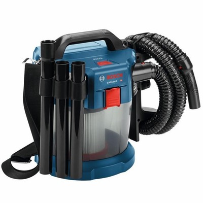 BOSCH GAS18V-3N 18 V 2.6-Gallon Wet/Dry Vacuum Cleaner with HEPA Filter