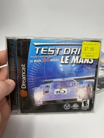 Lot of 2 Test Drive Le Mans & V-Rally SEGA Dreamcast CIB Tested Authentic