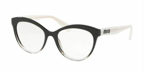 Brand New MIU MIU MU04RV 07O1O1 Black 53/17/145mm Authentic  display picture 1