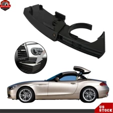 Black Driver Left Cup Holder Dashboard For BMW E85 E86 Z4 2003-2004 2007 2008