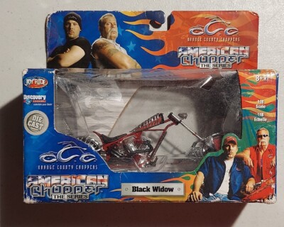 OCC American Chopper The Series BLACK WIDOW New 1:18 Scale | eBay