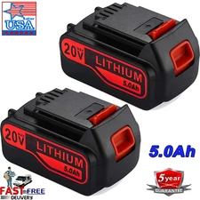 2-Pack For Black & Decker 20V Lithium MAX Battery 20Volt Li-Ion LBXR20 LBXR2020