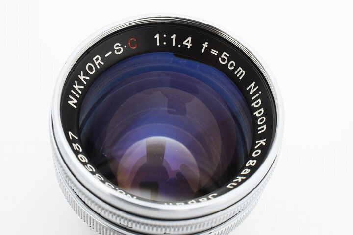 14671 Near Mint F/S Nippon Kogaku Nikkor S.C 5cm F1.4 50mm Lens