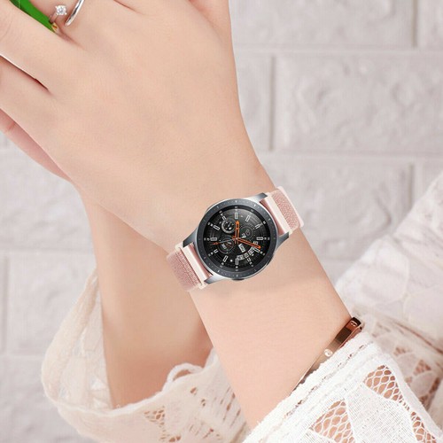 Bracelets de montre de remplacement en nylon 22 mm Garmin Vivoactive 4 Garmin Forerunner 265 255 - Photo 18 sur 31