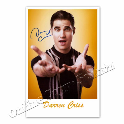 Darren Criss aus Glee +++ Autogrammfotokarte 
