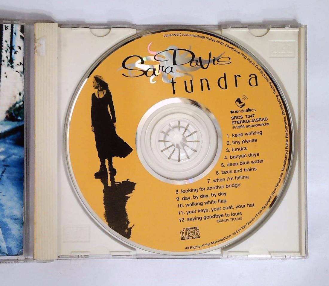 Sara Davis – Tundra SRCS 7347 JAPAN CD OBI | eBay
