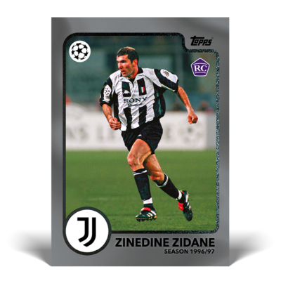 Zidane Lost Rookie Card Zinedine Zidane Topps | eBay
