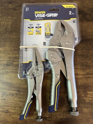 Irwin Vise-Grip Schnellspanner Verriegelungszange 2er Set VIST77T3