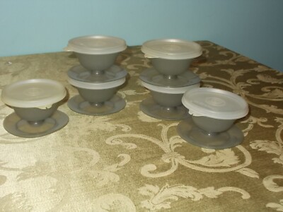 TUPPERWARE 6PC. DESSERT SET