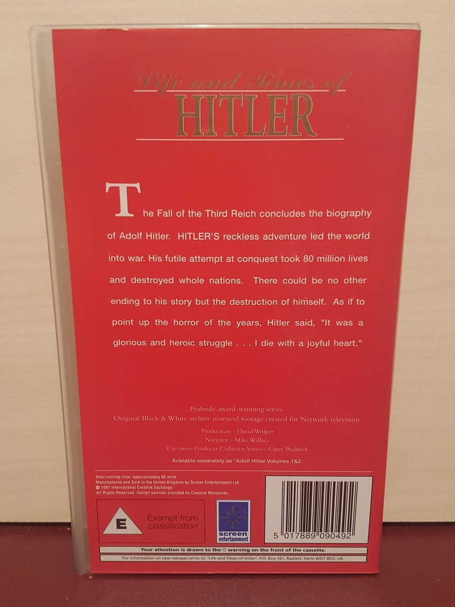 その他 Hitler: Whole Story [VHS] Hitler: Whole Story [VHS]
