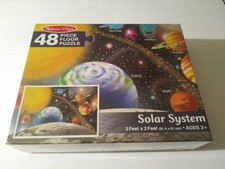 Melissa Doug Solar System Floor Puzzle 48 Pc