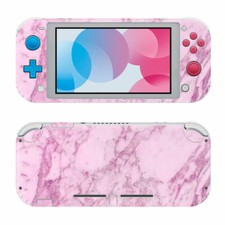 For Nintendo Switch Lite Protective Vinyl Skin Wrap Pink Pearl Decal