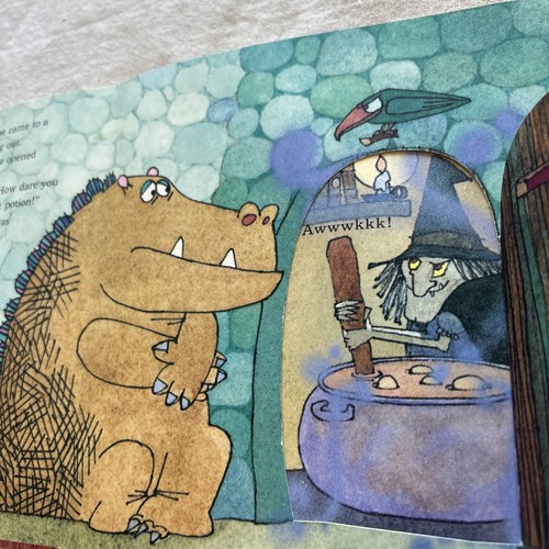 Lamont The Lonely Monster LIFT & LOOK SURPRISES Hallmark book by Dean Walley HC - Picture 13 of 16