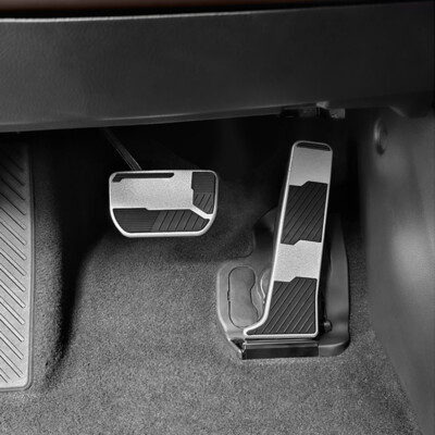Gas & Brake Pedal Covers For Toyota & Lexus - Aluminum Alloy, Anti-Slip, No Drill Installation