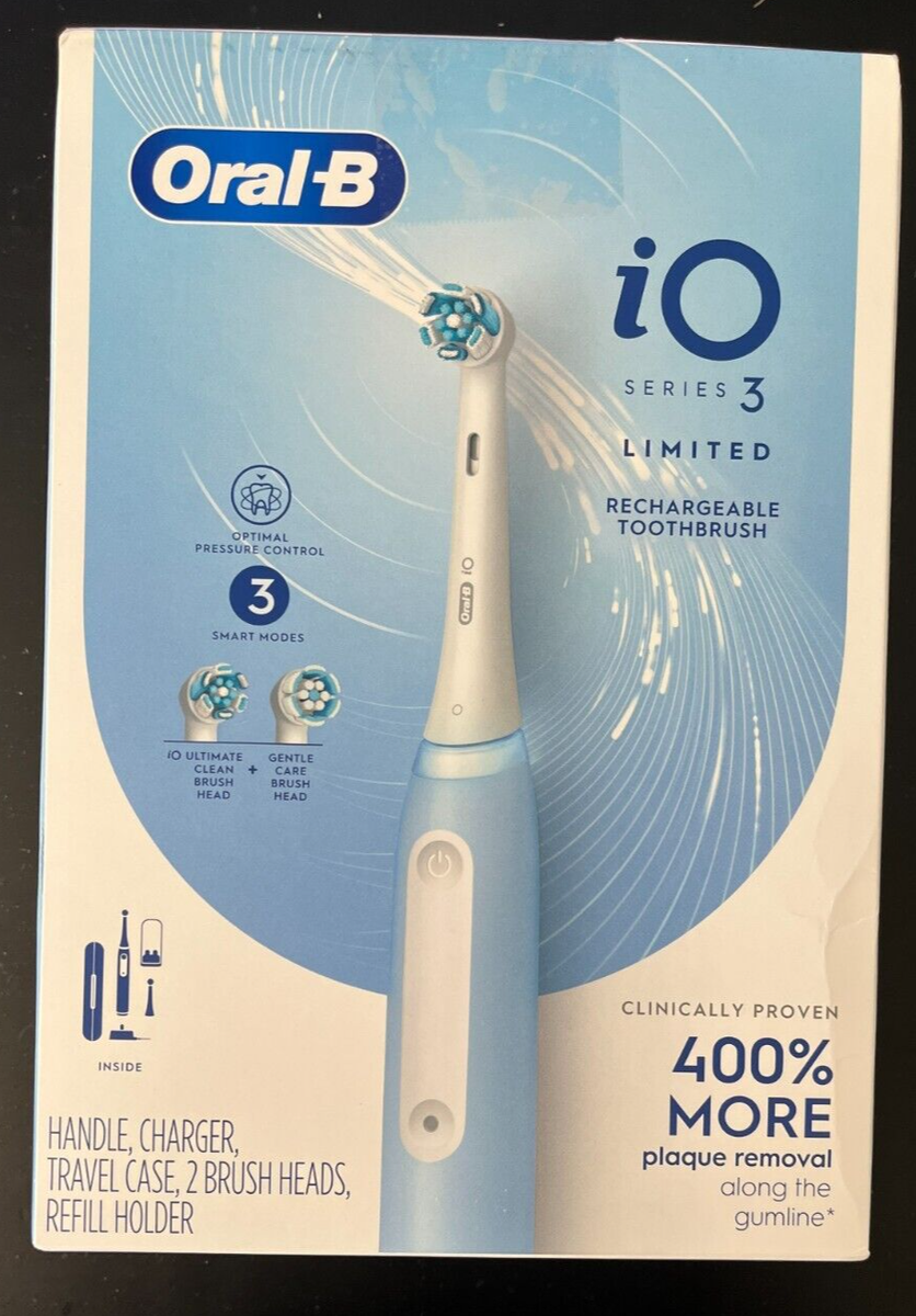Oral-B iO Series 3 Rechargeable Electric Toothbrush White iO G3.2i6.1KD- (C96) Oral-B iO Series 3 Rechargeable Electric Toothbrush White iO G3.2i6.1KD- (C96)