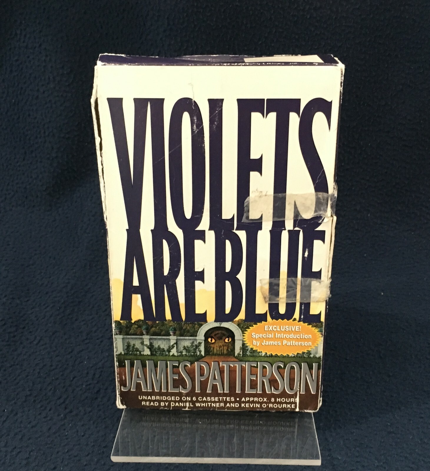 AUDIO BOOK JAMES PATTERSON / VIOLETS ARE BLUE / 6 CASSETTES